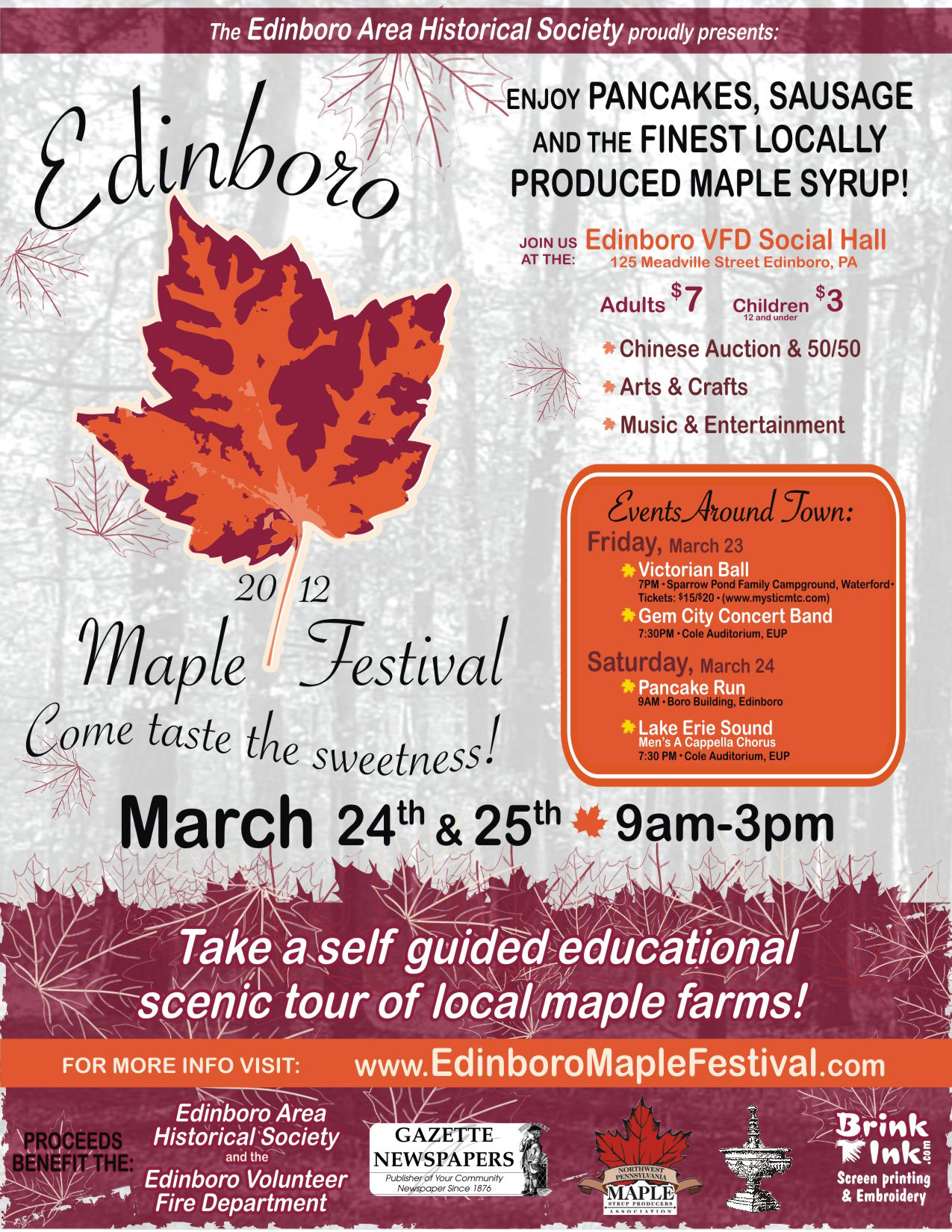 maple syrup tours pa
